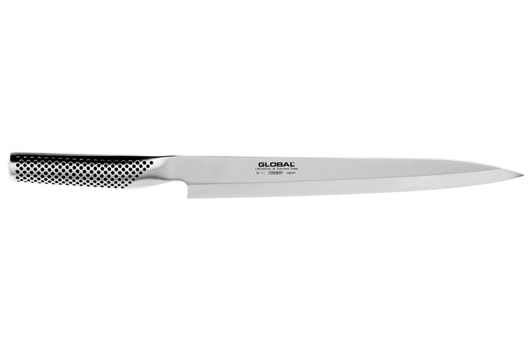 Couteau &agrave; poisson Global "Yanagi Sashimi" G11 droitier lame 25cm