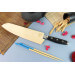 Etui Yaxell pour couteau de cuisine 25cm - Bois d'érable