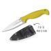 Couteau de plongée Spyderco Fish Hunter 11cm acier H-1 + étui Boltaron multi-positions