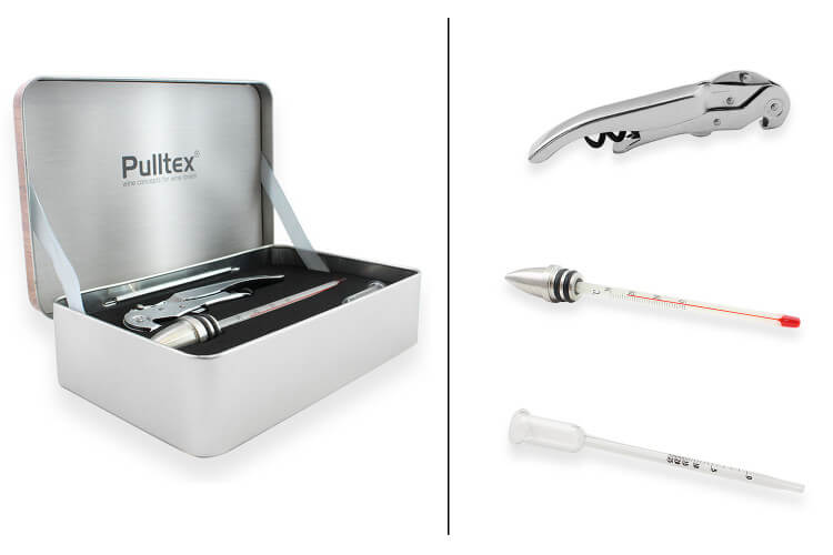 Coffret tire bouchon ClickCut 3 pièces Pulltex