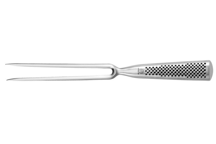 Fourchette &agrave; viande japonaise Global GF24 acier inox 31cm