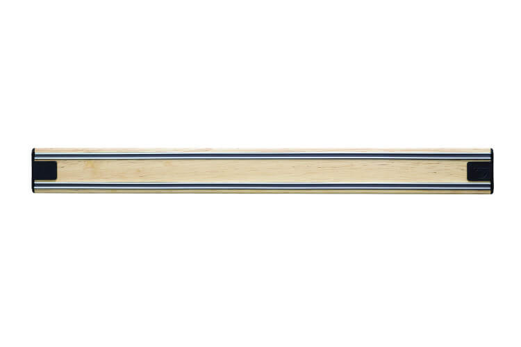 Barre aimantée "Bisigrip" BISBELL en hévéa 45 cm pour couteaux de cuisine