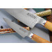 Coffret 2 couteaux Wusaki Fujiko VG10 olivier Santoku + Office