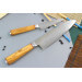 Coffret 2 couteaux Wusaki Fujiko VG10 olivier Santoku + Office