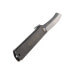 Couteau pliant Higonokami luxe 17.N acier carbone manche laiton noir 12cm