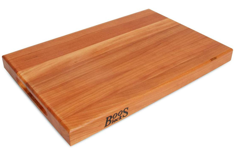 Planche &agrave; d&eacute;couper Boos Blocks ProChef double-face en cerisier 46x31cm