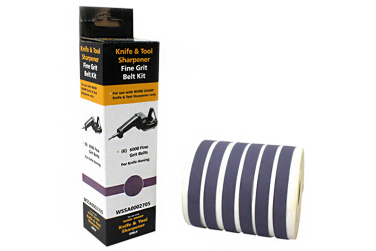 6 courroies Grain fin 6000 Worksharp pour aff&ucirc;teuses &eacute;lectriques WS1 et WSK1