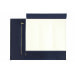 Mallette de cuisinier vide Wusaki denim et cuir - 8 places