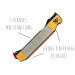 Affuteur multifonction de poche Worksharp 17 x 4 x 2,5 cm