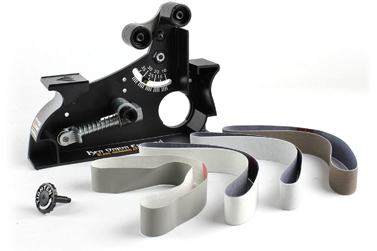 Adaptateur Blade Grinder WorkSharp pour l'affuteuse WSK1 Ken Onion + 5 courroies