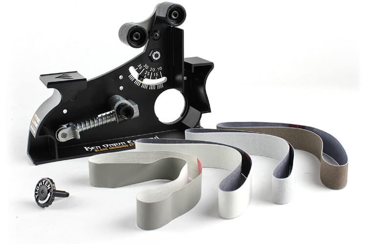 Adaptateur Blade Grinder WorkSharp pour l'affuteuse WSK1 Ken Onion + 5 courroies