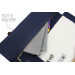 Mallette de cuisinier vide Wusaki denim et cuir - 8 places