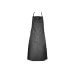 Tablier valet en toile gris Matfer avec bavette + poche
