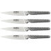 Coffret de 4 couteaux à steak japonais Global GSF4023 lames crantées 11cm