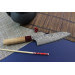 Couteau de chef japonais artisanal Yoshimi Kato 18cm VG10 Nickel Damascus cerisier