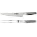 Set 2 couverts à viande japonais Global G313 acier inox