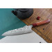 Couteau de chef japonais artisanal Yoshimi Kato 21cm SG2 Damascus