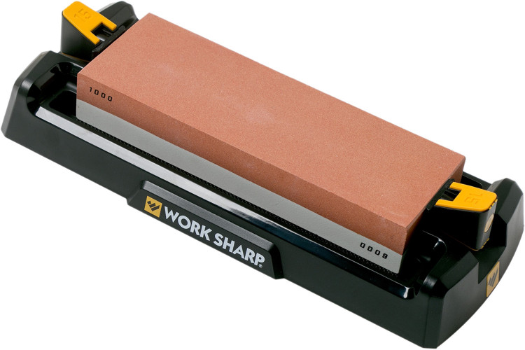 Pierre &agrave; aiguiser Worksharp grain 1000/6000 double face - Taille M