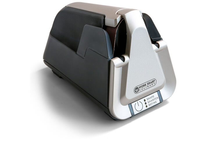 Affûteur électrique Worksharp Culinary E5 spécial couteaux de cuisine + fusil céramique
