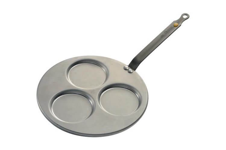 Poêle à triblinis De Buyer Minéral B Element en fer 27cm