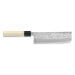 Couteau nakiri japonais artisanal Wusaki Yoshi G3 honoki 16,5cm