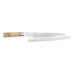 Couteau de chef japonais artisanal forgé Takeshi Saji R2 Tsuchime 24cm