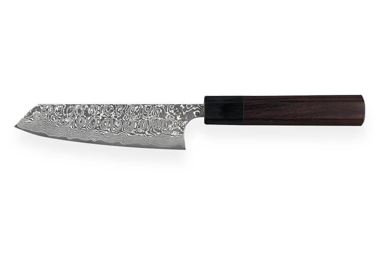 Couteau ko-bunka japonais artisanal Masakage Kumo 13cm damas 63 couches