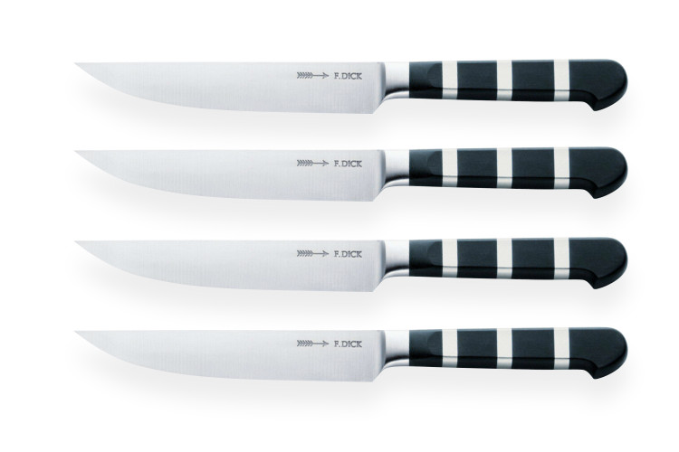 Set 4 couteaux &agrave; steak forg&eacute;s DICK 1905 lame 12cm manche design