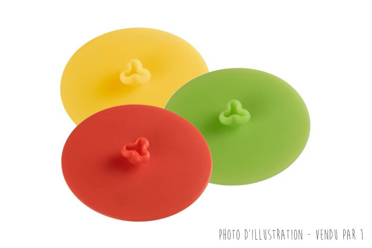 Couvercle herm&eacute;tique en silicone Westmark Mini - Diam&egrave;tre 10cm