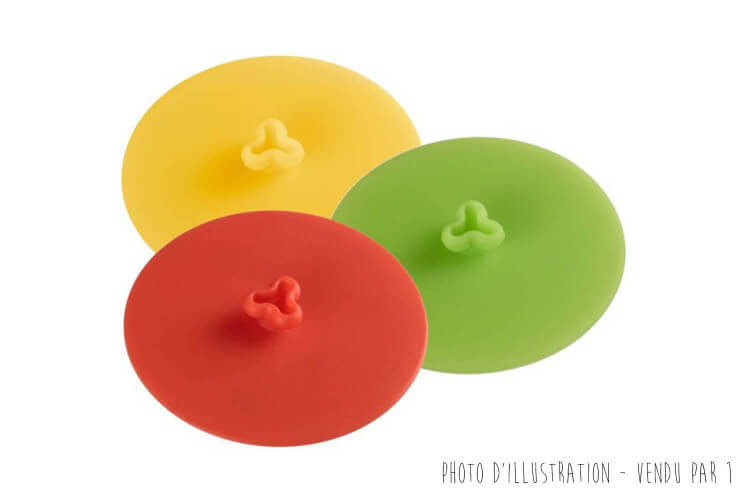 Couvercle hermétique en silicone Westmark Mini - Diamètre 10cm