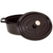 Cocotte STAUB ovale en fonte émaillée noir