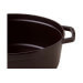 Cocotte STAUB ovale en fonte émaillée noir