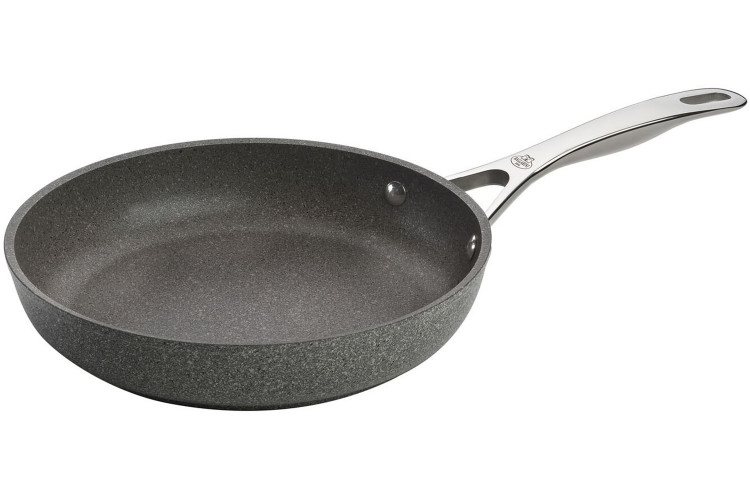 Po&ecirc;le aluminium Ballarini Salina gris pierre avec rev&ecirc;tement antiadh&eacute;rent