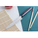 Couteau universel japonais artisanal martelé Yu Kurosaki Shizuku 15cm acier SG2