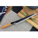 Couteau yanagiba japonais artisanal Moritaka Aogami 2 Steel carbone 24cm manche cerisier
