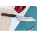 Couteau bunka japonais artisanal martelé Yu Kurosaki Shizuku 17cm acier SG2