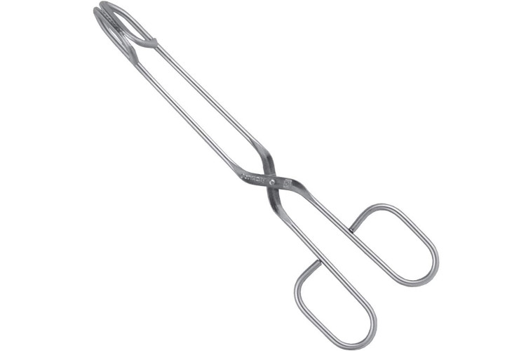 Pince &agrave; viande Triangle 24cm acier inox