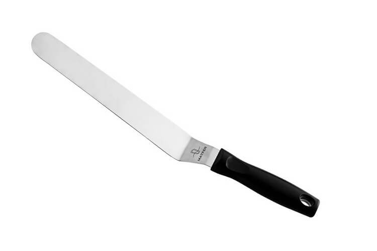 Spatule coudée professionnelle Matfer acier inox flexible 15.5cm 