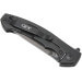 Couteau pliant Zero Tolerance ZT0450CF manche fibre de carbone et titanium noir 10,4cm
