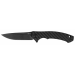 Couteau pliant Zero Tolerance ZT0450CF manche fibre de carbone et titanium noir 10,4cm