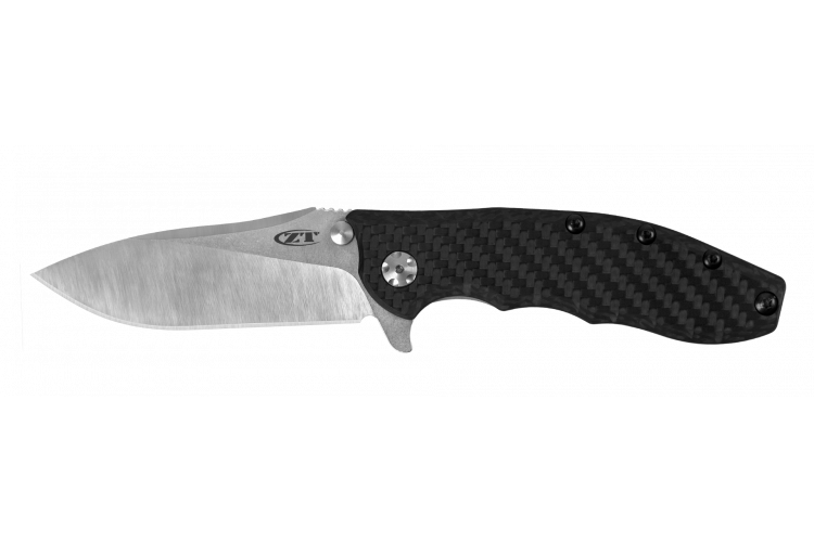 Couteau pliant Zero Tolerance ZT0562CF manche fibre de carbone et titanium 12,2cm
