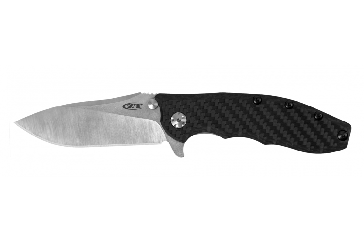 Couteau pliant Zero Tolerance ZT0562CF manche fibre de carbone et titanium 12,2cm