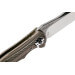 Couteau pliant Zero Tolerance ZT0609 manche titane anodisé bronze 10,8cm