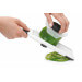 Mandoline à main OXO pour rondelles avec poussoir