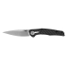 Couteau pliant Zero Tolerance ZT0707 manche fibre de carbone et titanium noir 11,7cm