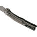 Couteau pliant Zero Tolerance ZT0707 manche fibre de carbone et titanium noir 11,7cm