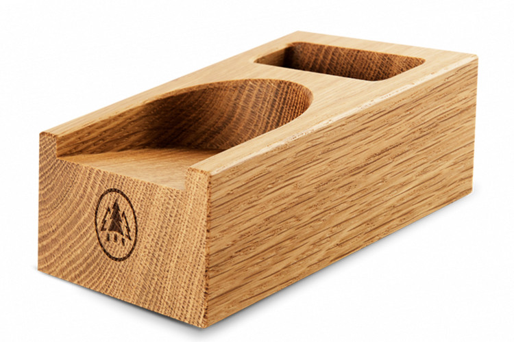 Socle de rangement pour aiguiseur HORL&reg; en ch&ecirc;ne
