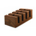 Socle de rangement pour 4 disques d'affûtage de rechange HORL® en noyer
