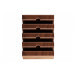 Socle de rangement pour 4 disques d'affûtage de rechange HORL® en noyer
