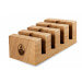 Socle de rangement pour 4 disques d'affûtage de rechange HORL® en chêne